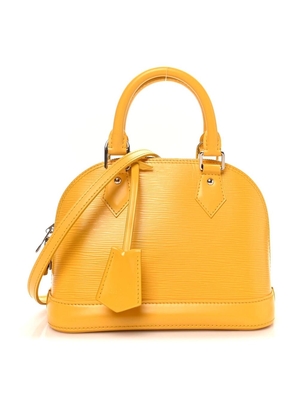 Louis Vuitton Epi Alma Bb Citron #283583L16B